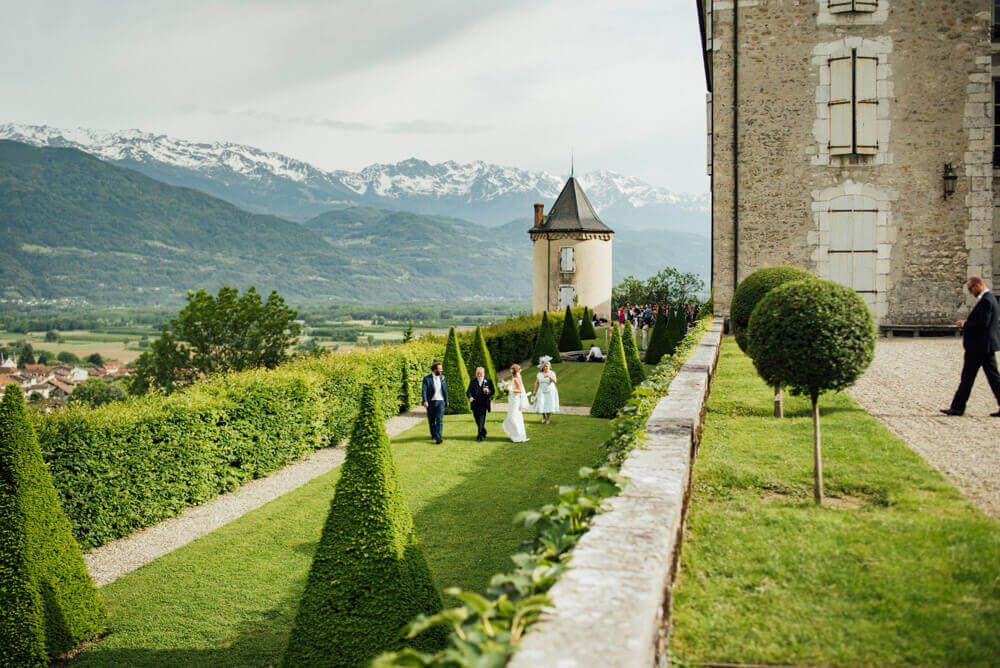 Wedding at Chateau du Touvet