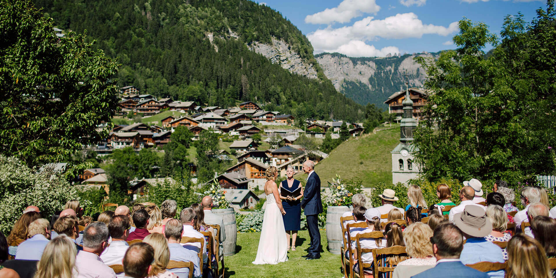 french alps wedding in the farmhouse morzine