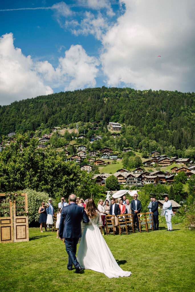 Boho Summer Wedding in Morzine, French Alps
