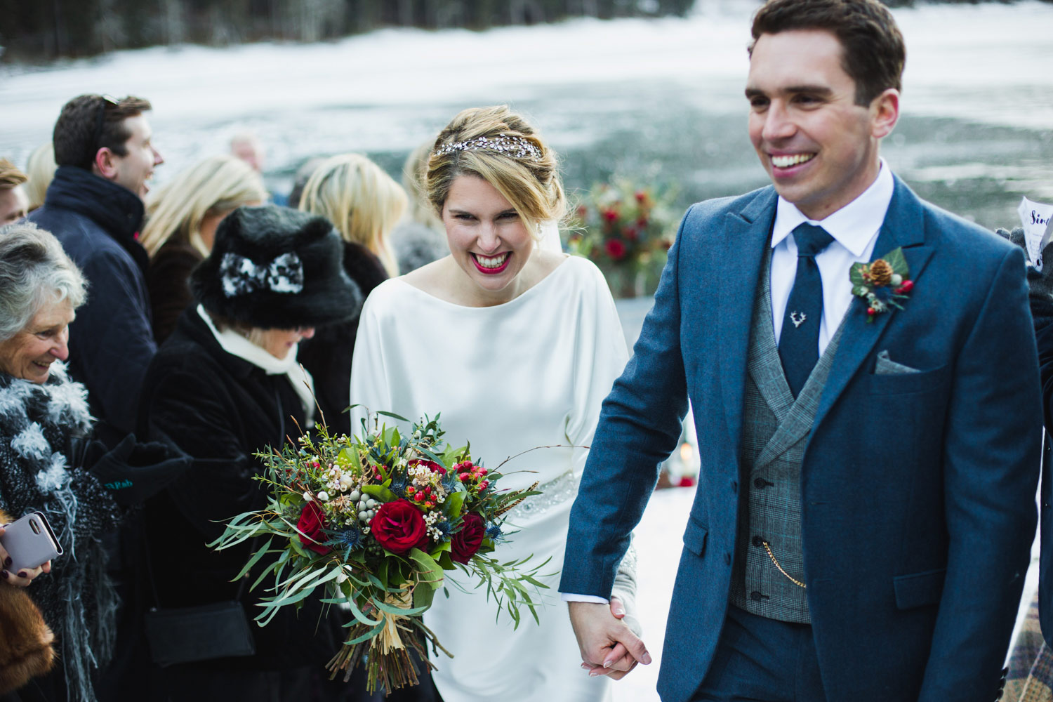 Winter wedding in Europe