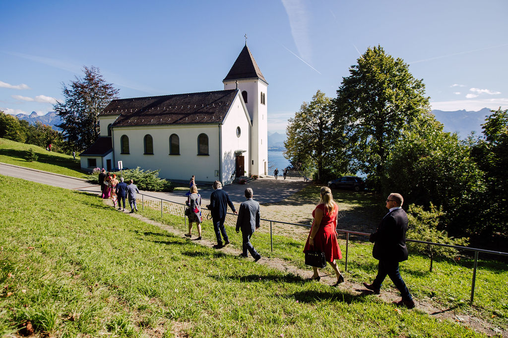 Summer wedding in Switzerland