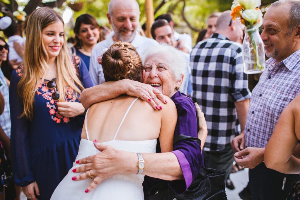 Jewish wedding grandma