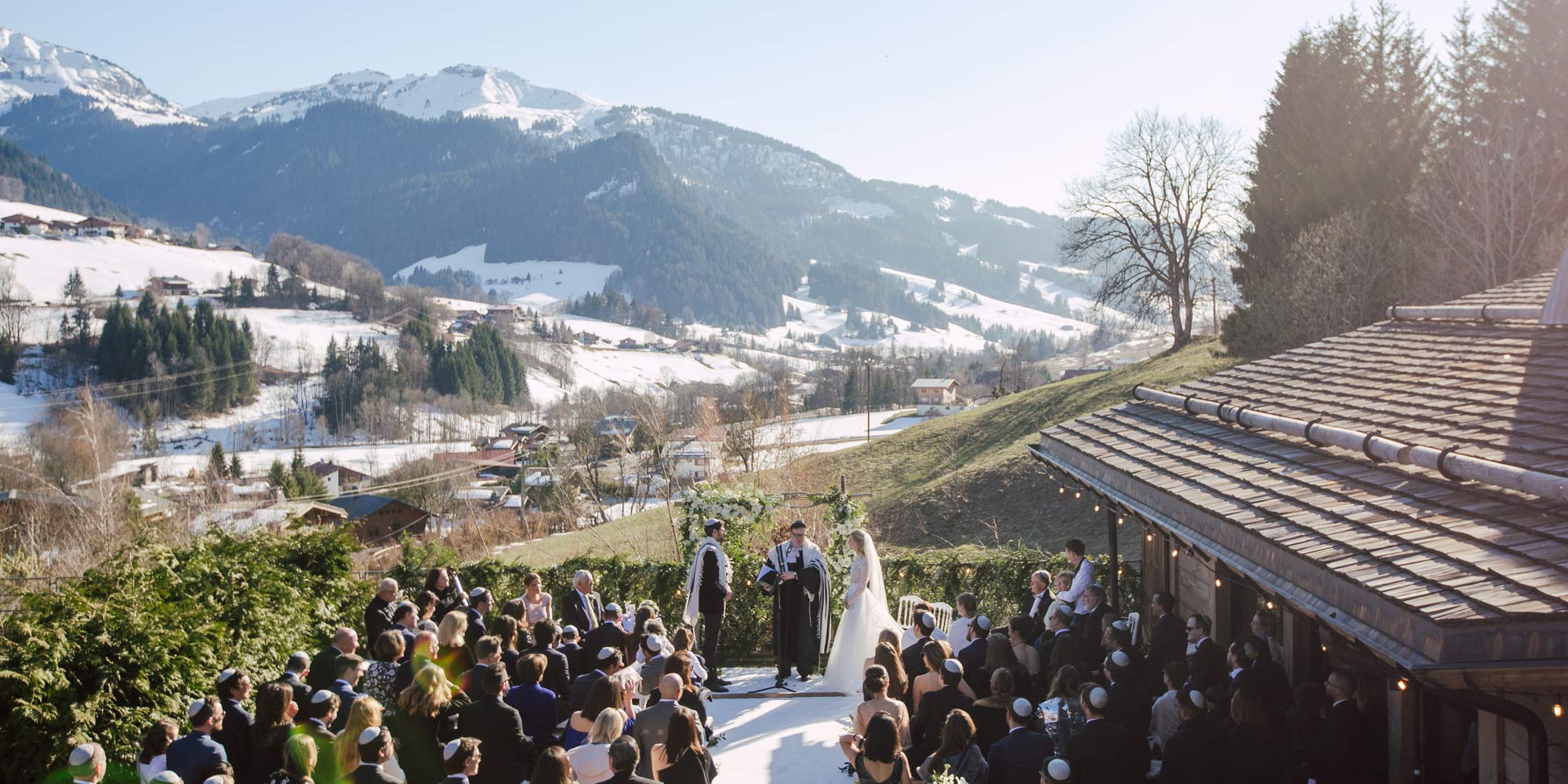 Jewish Wedding in the Alps